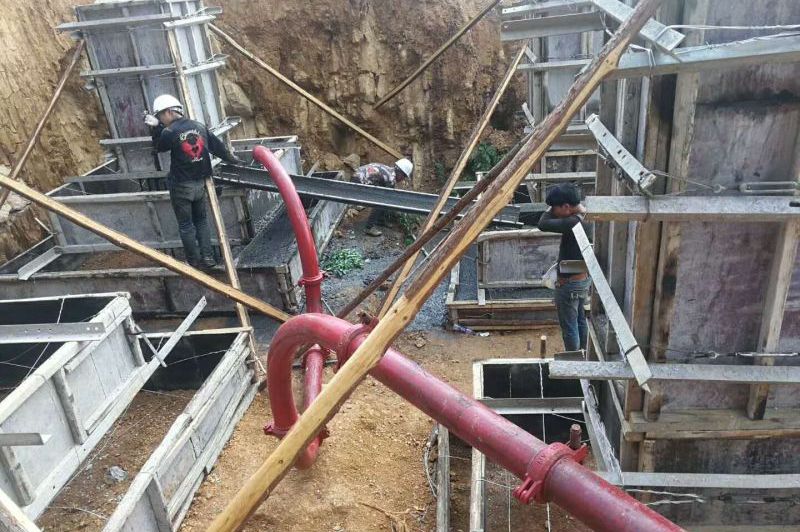 強制攪拌拖泵參與濟(jì)青高鐵供電線路施工